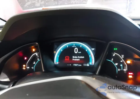 2016 Honda Civic Ex z USA, uszkodzony, nr VIN 2HGFC2F7XGH556650